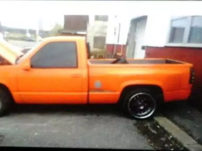 According to police, a pick-up truck was stolen from a parking lot along Boyd Avenue, near Carling Avenue. The truck, which does not have licence plates, is described as an orange 1992 GMC Sierra.