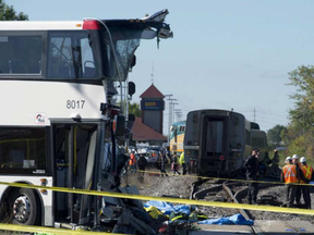 The deadly crash between a double-decker bus and Via Rail train in 2013 prompted the city and Via to review five rail crossings in the Barrhaven area.