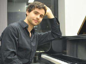 Pianist-composer Keenan Reimer-Watts performs at Aeolian Hall Saturday.