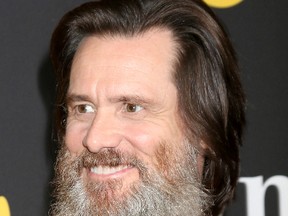 Jim Carrey attends the premiere of Showtime's 'I'm Dying Up Here' at the DGA Theater in Los Angeles, California, on May 31, 2017. (Guillermo Proano/WENN.com)