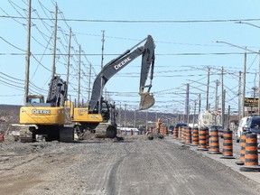 Lorne St. construction