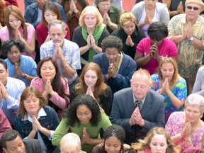 Columnist Bill Gervais suggests people sustain prayer as a habit in their lives. (Getty Images)