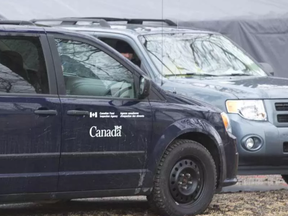 File photo of Canadian Food Inspection Agency vehicles.  CRAIG GLOVER/THE LONDON FREE PRESS