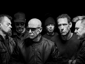 A promotional photo for the Headstones’ new album, Little Army.