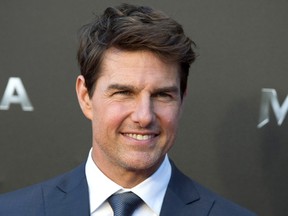 Tom Cruise attends the Madrid premiere of 'The Mummy' at the Callao cinema on May 29, 2017. (DyD Fotografos/Future Image/WENN.com)