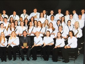 The 55-member St. Anne's Concert Band attended Nationals in Niagara Falls and achieved a Gold Standing.