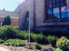 The Pride flag will fly in front of Goderich Town Hall for the month of June, in celebration of Pride month.