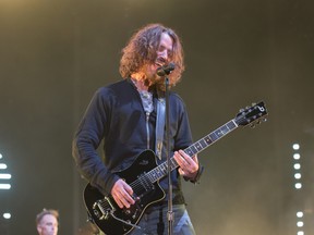 Chris Cornell of Soundgarden Performs at Northern Invasion 2017, at Somerset Amphitheatre, Somerset, WI, USA on May 13, 2017 Credit: C.M. Wiggins/WENN.com