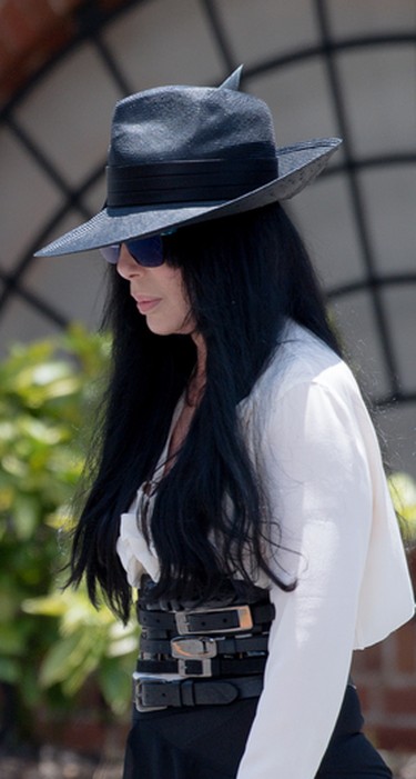 Singer Cher attends the Gregg Allman funeral on June 3, 2017 in Macon, Ga.   (Marcus Ingram/Getty Images)