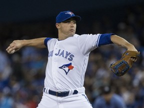 Toronto Blue Jays pitcher Aaron Sanchez. (CRAIG ROBERTSON/Toronto Sun files)