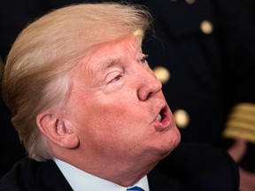 U.S. President Donald Trump. (BRENDAN SMIALOWSKI/AFP/Getty Images)