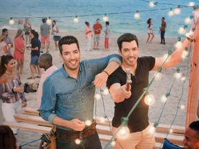 Property Brothers twins Jonathan, left, and Drew Scott, debut season 2 of Brother vs. Brother: Jonathan vs. Drew on HGTV Canada on Monday. HGTV