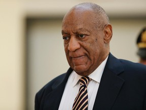 Bill Cosby arrives for his sexual assault trial at the Montgomery County Courthouse in Norristown, Pa., Monday, June 5, 2017. (David Maialetti/The Philadelphia Inquirer via AP, Pool)
