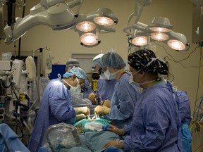 Surgery. (Ernest Doroszuk/Toronto Sun files)