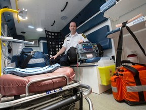 The government said Monday it plans to update the Ambulance Act to allow paramedics to provide on-scene treatment and refer patients to primary care or community care, instead of hospitals, if appropriate. (Free Press file photo)