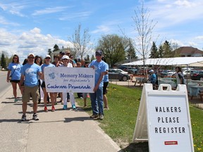 Members of the community were out to walk at the annual Memory Makers for Alzheimer's Cochrane Promenade. The event is geared to raise funds to provide much needed services to patients and their families who are dealing with the illness.