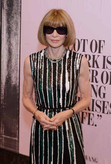 NEW YORK, NY - JUNE 05:  Anna Wintour attends the 2017 CFDA Fashion Awards at Hammerstein Ballroom on June 5, 2017 in New York City.  (Photo by Roy Rochlin/Getty Images)