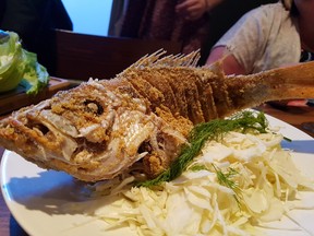 You want snapper? You get the whole thing at Lux!