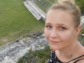 An undated and unlocated "selfie" picture shows Reality Leigh Winner. U.S. authorities arrested the 25-year-old woman, who worked for an NSA subcontractor, soon after a top secret National Security Agency report on Russian interference in the U.S. election leaked and was posted by The Intercept, a news website.