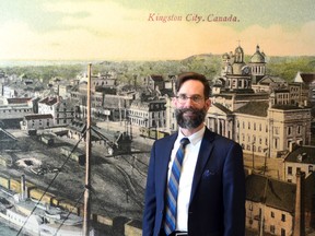 Paul Robertson, the curator for the City of Kingston. (Joseph Cattana/For the Whig-Standard)