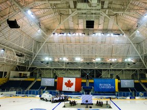 Inside at the Mattamy Athletic Centre (formerly Maple Leaf Gardens) in downtown Toronto on Aug. 13, 2012. (Ernest Doroszuk/Toronto Sun)