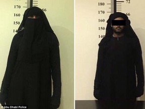 A twisted monster disguising himself in a burka allegedly lured an 11-year-old boy to his rape and murder. (Abu Dhabi Police/Handout)