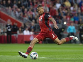 TFC’s Justin Morrow was named to the United States’ 40-man preliminary Gold Cup roster earlier this week by Bruce Arena. (THE CANADIAN PRESS)