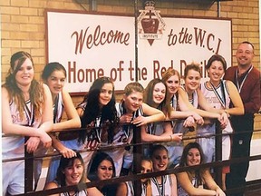 The 2004-05 Woodstock Collegiate Institute junior girls' basketball team went undefeated in all 30 of their games. The team will be inducted, along with two teams and five individuals, into the WCI sports hall of fame. (Submitted photo)