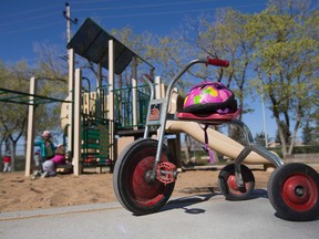 The playground at the Jasper Place Child and Family Resource Centre, 16811 - 88 Ave., in Edmonton, Alta. on Thursday May 14, 2015. David Bloom/Edmonton Sun