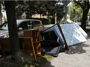 Rideau-Vanier Coun. Mathieu Fleury wants the city to run a pilot project in Sandy Hill to increase enforcement of property standards when it comes to garbage. (David Kawai, Postmedia)
