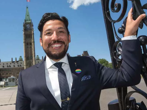 'When you look out and see yourself reflected in your government, in your schools and every aspect of society, it helps give you the ability to be comfortable, to be yourself,' said Alberta minister Ricardo Miranda. WAYNE CUDDINGTON / POSTMEDIA