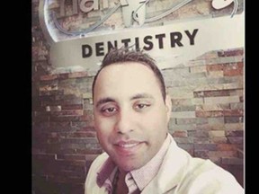 Omar Anwar, 29 , claimed to be a dentist on LinkedIn.