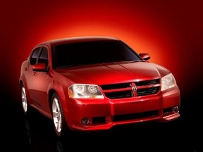 Late model red Dodge Charger or Avenger (similar to picture above). (Supplied photo)