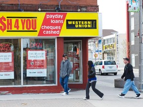 The city counted 59 payday loan business locations in Ottawa at the beginning of June.