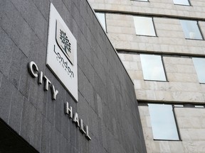 London city hall (Free Press file photo)