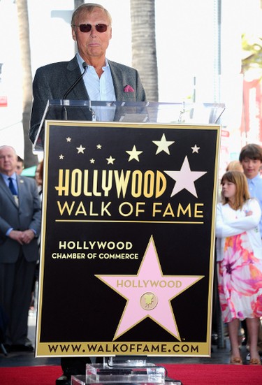 Adam West attends a ceremony honoring him with the 2,468th Star on the Hollywood Walk of Fame on April 5, 2012 in Hollywood, Calif. (Alberto E. Rodriguez/Getty Images)
