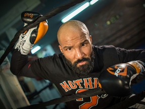 Ryan Ford, who has a light-heavyweight title, is among a group of big men who hope to live up to Edmonton's history as a producer of heavyweight boxers. (File)