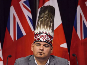 Ontario Regional Chief Isadore Day. AARON VINCENT ELKAIM / THE CANADIAN PRESS