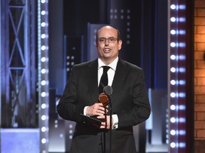 Christopher Ashley accepts the award for Best Direction of a Musical for "Come From Away" onstage during the 2017 Tony Awards at Radio City Music Hall on June 11, 2017 in New York City. (Photo by Theo Wargo/Getty Images for Tony Awards Productions)