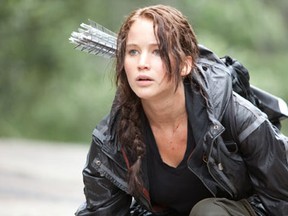 Jennifer Lawrence stars in "The Hunger Games." (Murray Close/Handout)