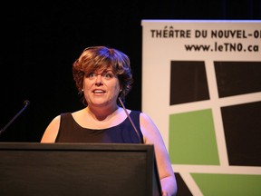 Geneviève Pineault, artistic director of Theatre du Nouvel-Ontario. Gino Donato/Sudbury Star/Postmedia Network