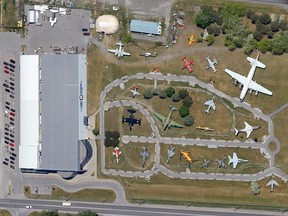 Intelligencer file photo by Luke Hendry
Looking from the air like scattered toys, decommissioned aircraft await visitors at the National Air Force Museum of Canada at CFB Trenton. The museum has announced a new permanent exhibit entitled Deadly Skies – Air War, 1914–1918.