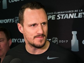 Defenceman Dion Phaneuf will likely be one of the players protected by the Senators for the NHL's expansion draft later this month. (Wayne Cuddington/Postmedia)