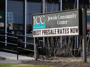 A Jewish community centre is seen in Tarrytown, N.Y., on Feb. 28, 2017. (AP Photo/Seth Wenig/Files)