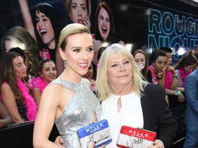 Scarlett Johansson and Geraldine Dodd attend New York Premiere of Sony's ROUGH NIGHT presented by SVEDKA Vodka at AMC Lincoln Square Theater on June 12, 2017 in New York City. (Photo by Jamie McCarthy/Getty Images for SVEDKA Vodka)