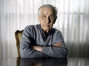 David Shentow, a Holocaust survivor who was born on April 29, 1925 in Warsaw, died recently. SEAN KILPATRICK / POSTMEDIA