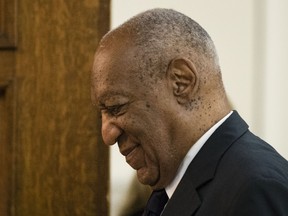 Bill Cosby walks to the courtroom during jury deliberations in his trial on sexual assault charges at the Montgomery County Courthouse on Tuesday, June 13, 2017 in Norristown, Pa.