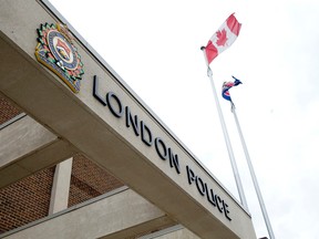 London police headquarters (Free Press file photo)