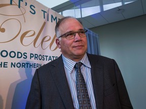 Urologic surgeon Dr. Gerry Todd, at the opening of the $40-million Northern Alberta Urology Centre and C.J. Woods Prostate Health Clinic on Wednesday June 14, 2017, in Edmonton.