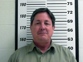 This Feb. 23, 2016, booking file photo released by the Davis County, Utah Jail shows Lyle Jeffs. Polygamous sect leader Jeffs was captured Wednesday, June 14, 2017, night in South Dakota after being on the run for nearly a year after escaping from home confinement in Utah pending trial on food stamp fraud charges (Davis County Jail via AP, File)